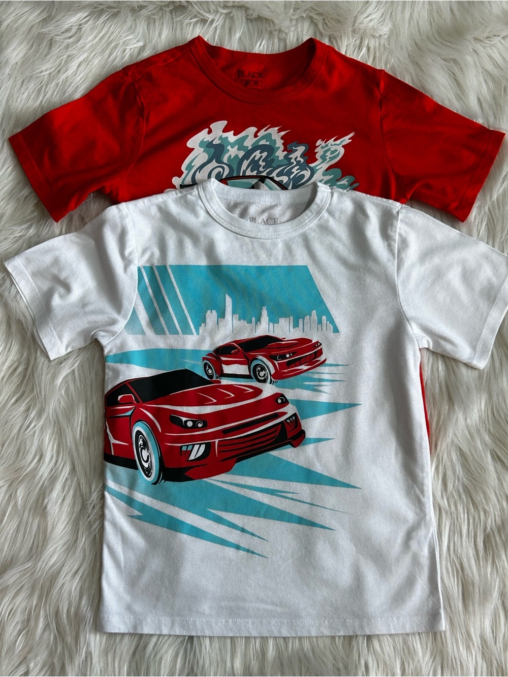The Children's Place Race Cars T-Shirts